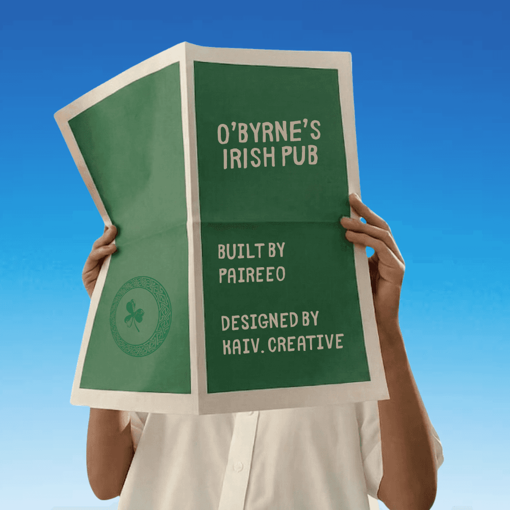 O’Byrne’s website project artwork
